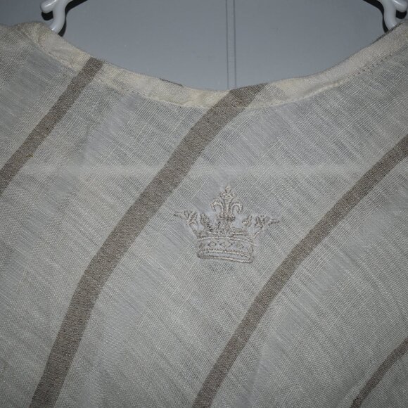 100% Linen Poncho Women's One Size - Picture 5 of 6